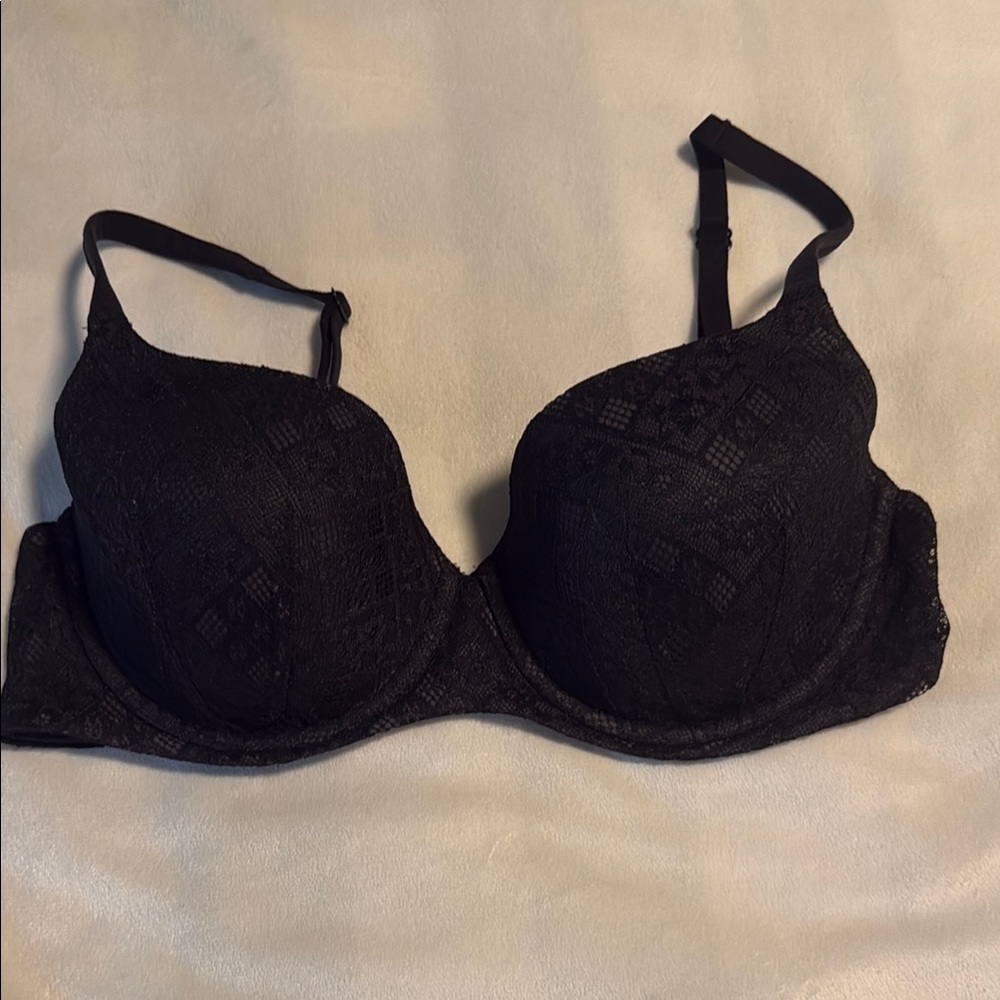 Victoria's Secret Black Lace Underwire Bra